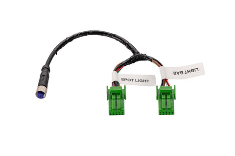 SCOPE 9" LED DRIVING LIGHT WIRING HARNESS