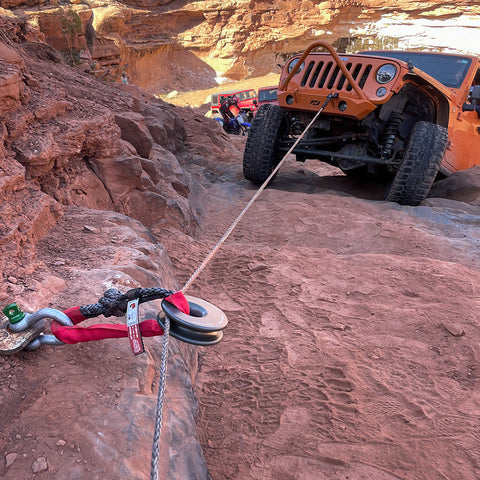 Offset Winch Snatch Ring XL