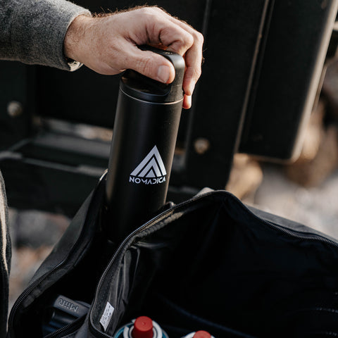 Nomadica Wide Mouth Bottle with Straw Lid