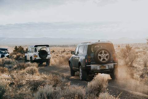 Testing Out the Land Rover Defender 110 in Christmas Valley