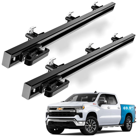 Integral Rails - Bedside Rail System - Chevrolet Silverado & GMC Sierra 1500 (2019+)