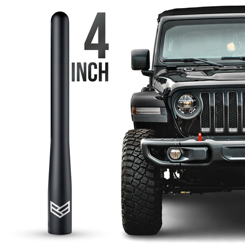 JEEP TUFFLOCK® SHORT ANTENNA (4 INCH)