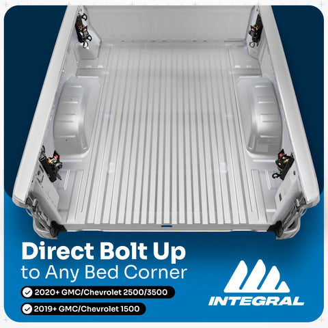 Integral Straps - Chevrolet Silverado & GMC Sierra - (1500 2019+, HD 2020+)