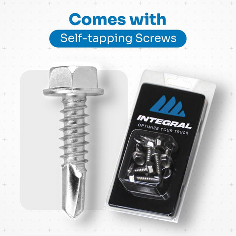 Integral Locking Plate - Universal - Compatible with Milwaukee Tool Packout Organizers