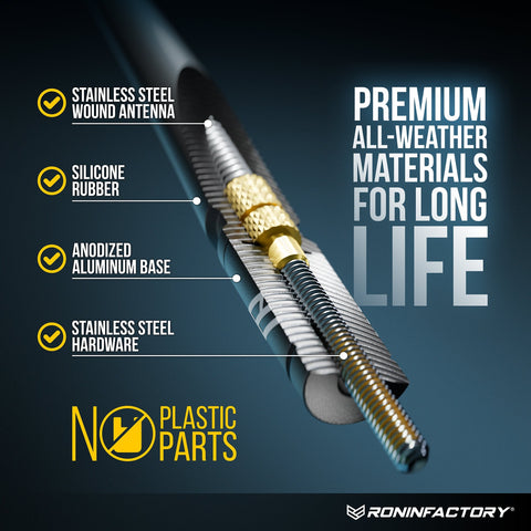 DODGE RAM TUFFLOCK® FLEXIBLE ANTENNA (12 INCH)