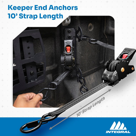 Integral Straps - Chevrolet Silverado & GMC Sierra - (1500 2019+, HD 2020+)