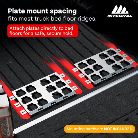 Integral Plates - Universal - Compatible with Milwaukee Tool Packout Organizers