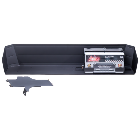 2021+ Diesel Gladiator Dual Battery System - Under Hood