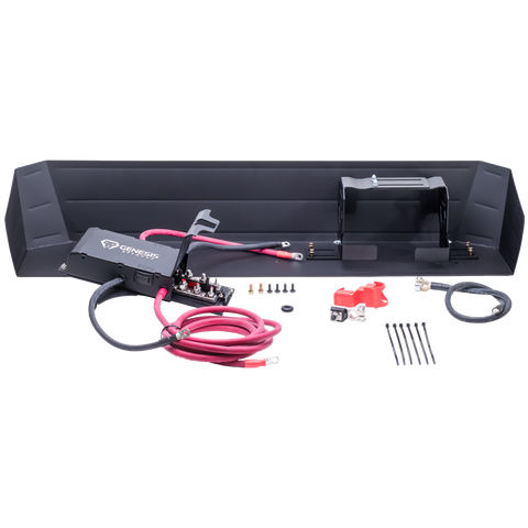 2021+ Diesel Gladiator Dual Battery System - Under Hood