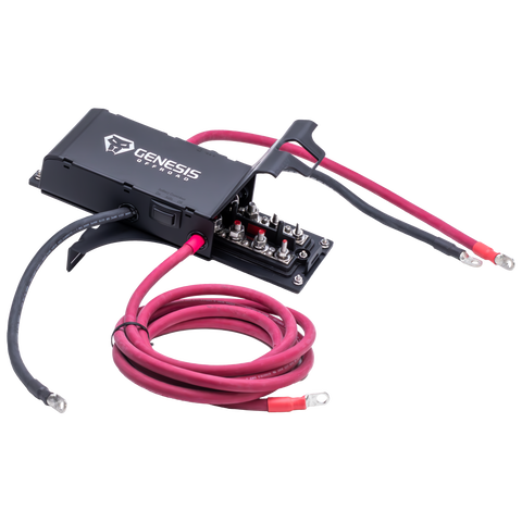 2021+ Diesel Gladiator Dual Battery System - Under Hood