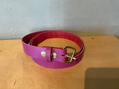 Handmade Leather Belts