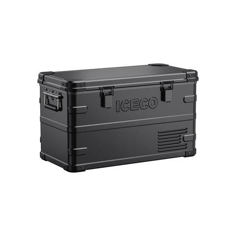 ICECO APL35 Dual Zone Aluminum 12V Portable Fridge Freezer - Black