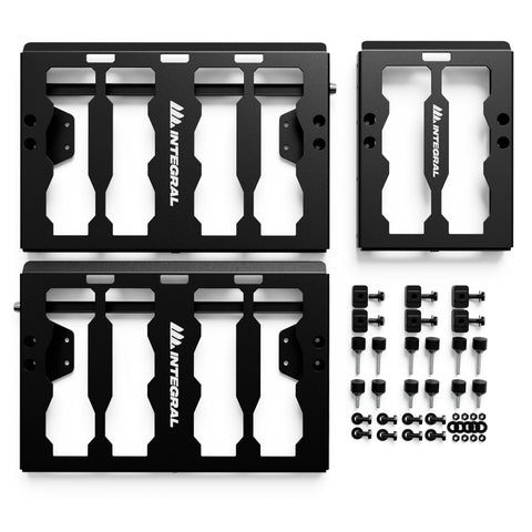 Integral Panel Kit for Bulkhead Rail - Super Duty (2017+) F150/Raptor (2015+) - Compatible with Milwaukee Tool Packout Organizers