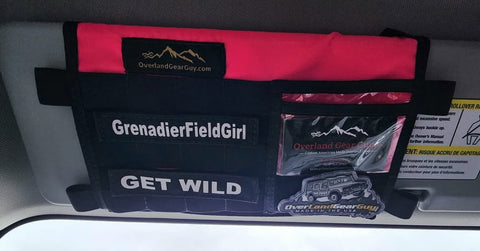 Grenadier MOLLE Visor Organizer WITH MIRROR