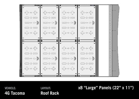 DRIFTR Toyota Tacoma Roof Rack (2024+)