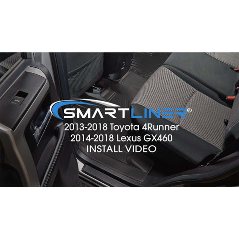 SMARTLINER Custom Fit Floor Liners For 2013-2024 Toyota 4Runner / 2014-2023 Lexus GX460