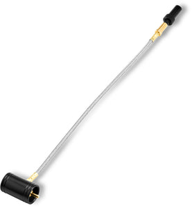 Slim Twin Propane Stove - Black - with hose
