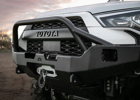 Hi-Lite Overland Toyota 4Runner Front Bumper 5th Gen (2010-2024) [PreRunner Bull Bar]