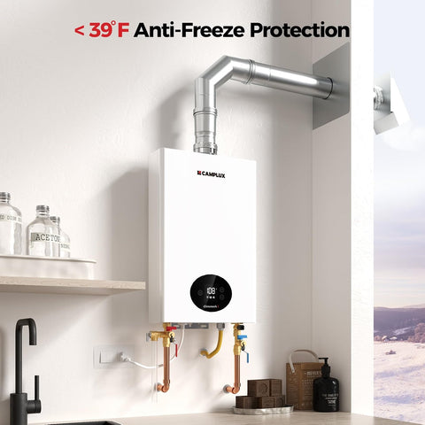 Camplux Climatech 3 Indoor Gas Tankless Water Heater 68,000 BTU