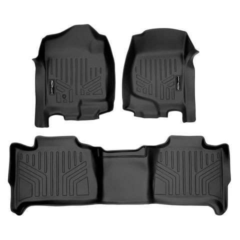 Smart Trim™ Custom Fit Floor Liners For 2007-2014 Tahoe / Suburban / Yukon / Yukon XL / Denali (No Hybrid Models)