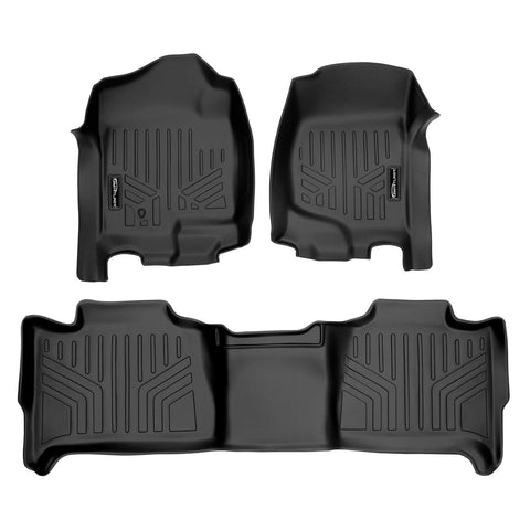 Smart Trim™ Custom Fit Floor Liners For for 2007-2014 Suburban / Yukon XL