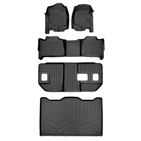 Smart Trim™ Custom Fit Floor Liners For for 2007-2014 Suburban / Yukon XL