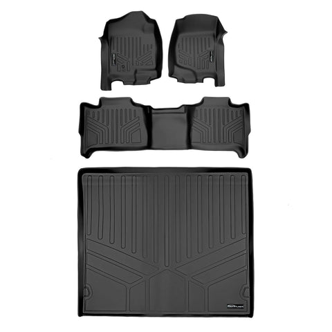 Smart Trim™ Custom Fit Floor Liners For 2007-2008 Tahoe  (without 3rd Row Seats)