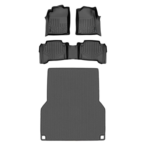 SmartCoverage™ Custom Fit Floor Liners For 2005-2011 Toyota Tacoma Double Cab (No Manuals)