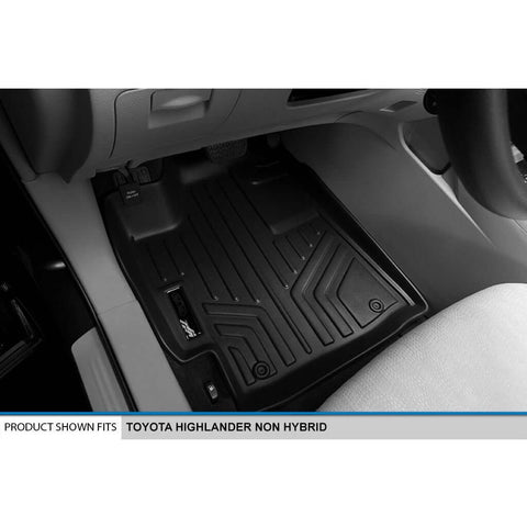 SMARTLINER Custom Fit Floor Liners For 2008-2013 Toyota Highlander (Non Hybrid)