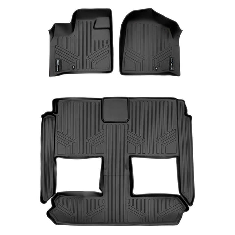 Smart Trim™ Custom Fit Floor Liners For 2008 2020 Caravan/Town & Country (Stow'n Go Only)