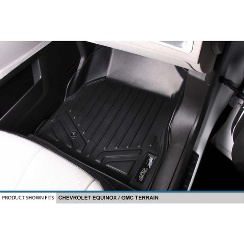 Smart Trim™ Custom Fit Floor Liners For 2010-2011 Equinox / Terrain (Dual Front Floor Hooks)
