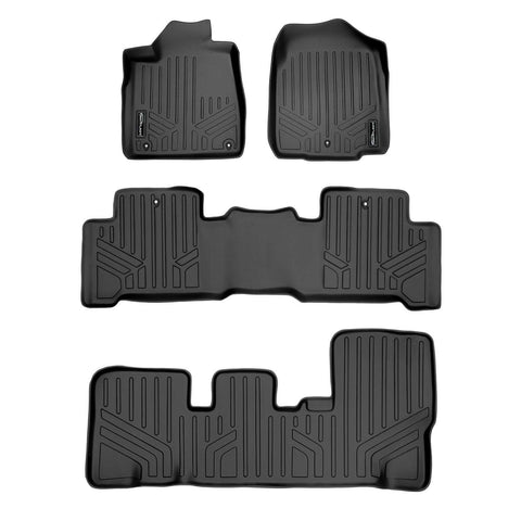 SMARTLINER Custom Fit Floor Liners For 2007-2013 Acura MDX