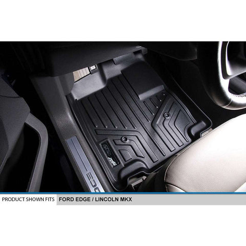 SMARTLINER Custom Fit Floor Liners For 2007-2010 Ford Edge (SEL, SEL Plus, Limited, and Sport trims)