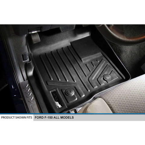 SMARTLINER Custom Fit Floor Liners For 2011-2014 Ford F-150