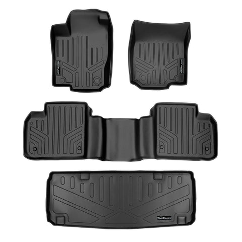 SMARTLINER Custom Fit Floor Liners For 2012-2024 Mercedes Benz GL/GLS Series