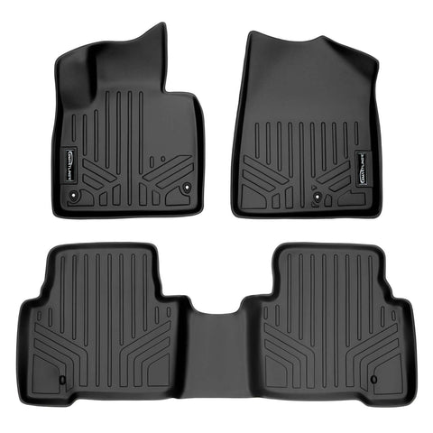 SMARTLINER Custom Fit Floor Liners For 2013-18 Santa Fe with 3rd Row Seat / 2019 Santa Fe XL