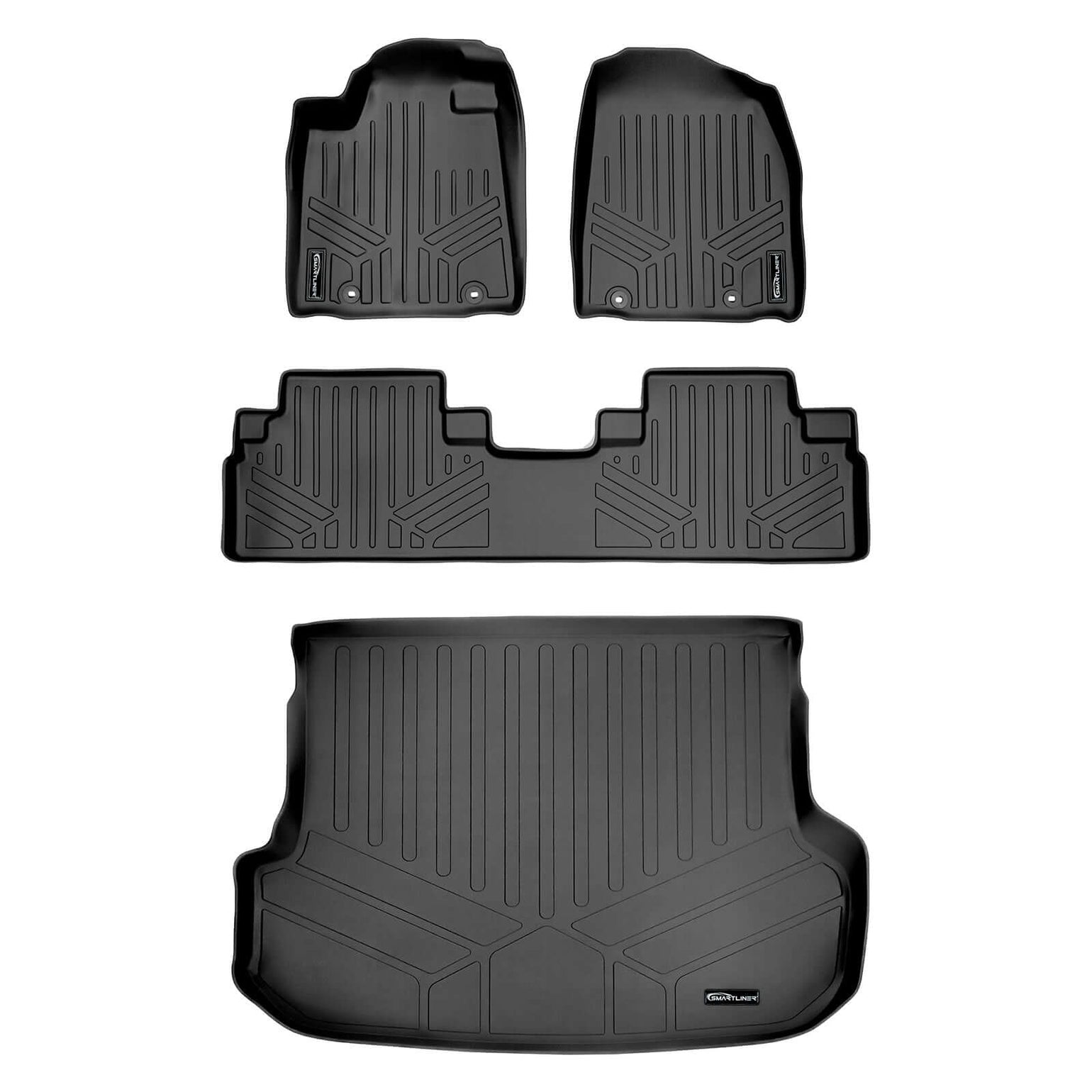 SMARTLINER Custom Fit Floor Liners For 2013-2015 Lexus RX (First Row T ...