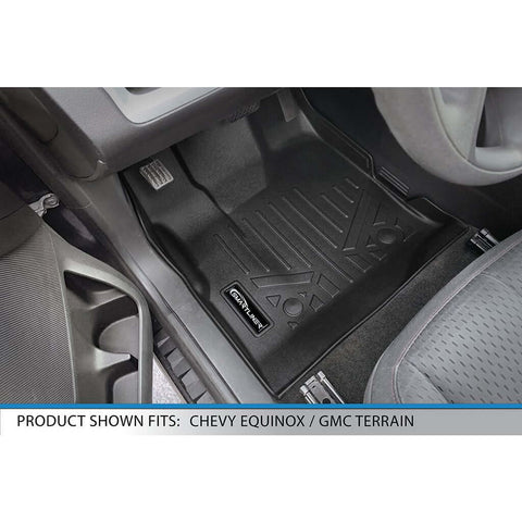 Smart Trim™ Custom Fit Floor Liners For 2011-2017 Chevy Equinox / GMC Terrain (with Dual Front Floor Posts)