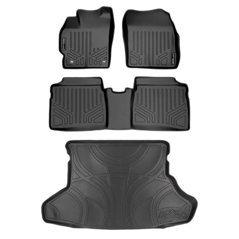SMARTLINER Custom Fit Floor Liners For 2012-2015 Toyota Prius (No Prius V or C Models)