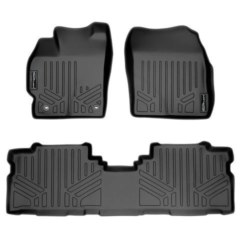 SMARTLINER Custom Fit Floor Liners For 2012-2017 Toyota Prius V