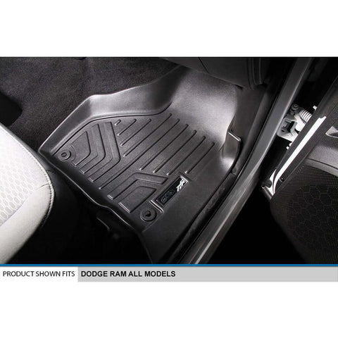 SMARTLINER Custom Fit Floor Liners For 2012-2024 RAM 1500 Quad Cab