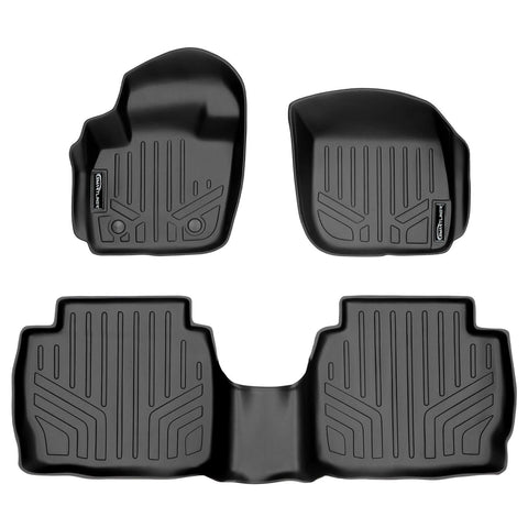 SMARTLINER Custom Fit Floor Liners For 2013-2016 Ford Fusion (No Hybrid Models)