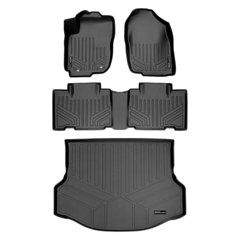 SMARTLINER Custom Fit Floor Liners For 2013-2018 Toyota RAV4 (No Electric or Hybrid Models)