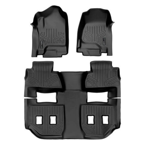 SMARTLINER Custom Fit Floor Liners For 2015 - 2020 Chevrolet Suburban/GMC Yukon XL