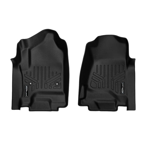 Smart Trim™ Custom Fit Floor Liners For 2015-2020 Cadillac Escalade with Second Row Bucket Seats