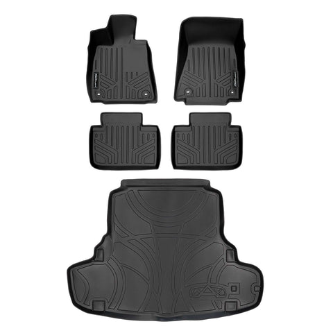 SMARTLINER Custom Fit Floor Liners For 2014-2024 Lexus IS (Sedan Rear Wheel Drive Only)
