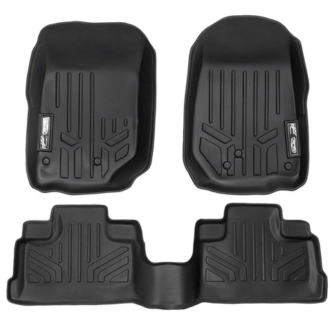 Smart Trim™ Custom Fit Floor Liners For 2007-2010 Jeep Wrangler Unlimited (4-Door)