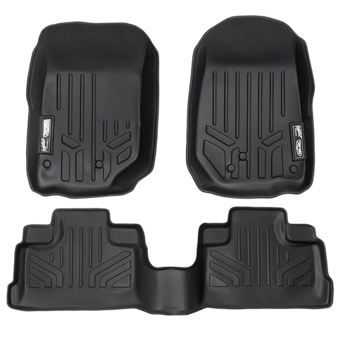 SMARTLINER Custom Fit Floor Liners For 2011-2013 Jeep Wrangler Unlimited (4-Door)