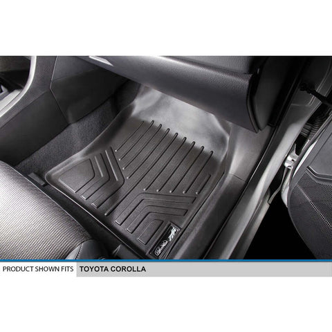 SMARTLINER Custom Fit Floor Liners For 2014-2021 Toyota Corolla Automatic Transmission Hatchback Models