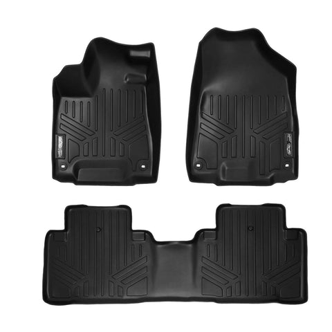 SMARTLINER Custom Fit Floor Liners For 2014-2020 Acura MDX with 2nd Row Bench Seat (No Hybrid)